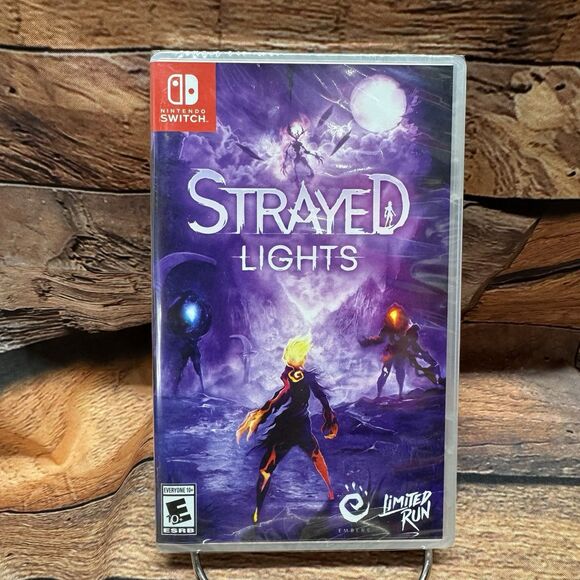 Strayed Lights Nintendo Switch Limited Run Games #238 Embers LRG New Sealed - Picture 1 of 6